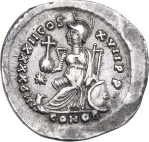 reverse: Aelia Eudoxia, wife of Arcadius. Modern replica of a Solidus, 441-450