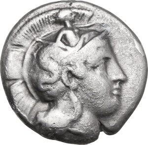 obverse: Southern Lucania, Thurium. AR Nomos, 400-350 BC