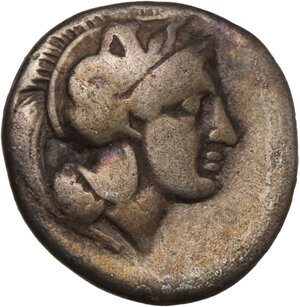 obverse: Southern Lucania, Thurium. AR Triobol, 400-350 BC