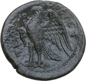 reverse: Bruttium, The Brettii. AE Unit, 214-211 BC