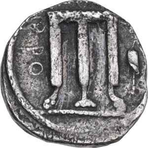 obverse: Bruttium, Kroton. AR Stater, 480-430 BC