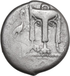 obverse: Bruttium, Kroton. AR Stater, 480-430 BC