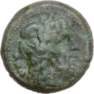 obverse: Bruttium, Petelia. AE Quadrans, 204-200 BC