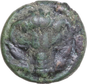 obverse: Bruttium, Rhegion. AE 12 mm, 415-387 BC