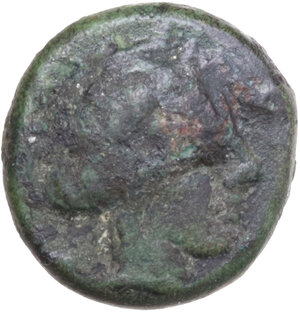 reverse: Bruttium, Rhegion. AE 12 mm, 415-387 BC