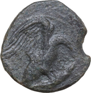 obverse: Akragas. AE Hexas, 409-406 BC