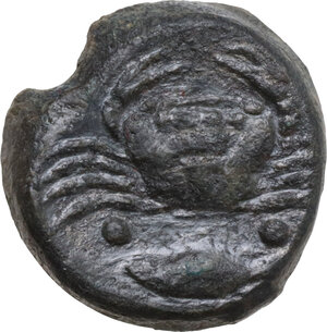 reverse: Akragas. AE Hexas, 409-406 BC