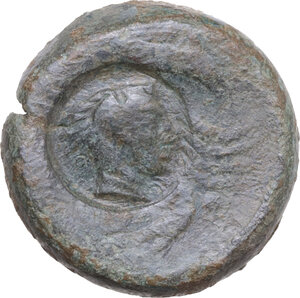 reverse: Akragas. AE Tetras, c. 425/0-410/06 BC