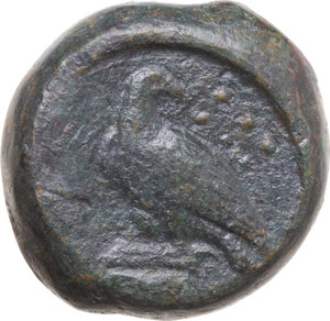 reverse: Akragas. AE Hemilitron, c. 400-380 BC