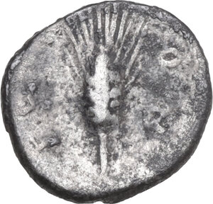 reverse: Gela. AR Trihemiobol, 340-310 BC