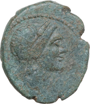 obverse: Gela. AE 20 mm, 2nd-1st century BC