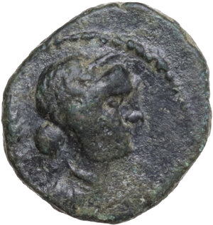 obverse: Kentoripai. AE Hexas, c. 211-200 BC