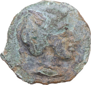 obverse: Motya. AE 13 mm, 400-397 BC