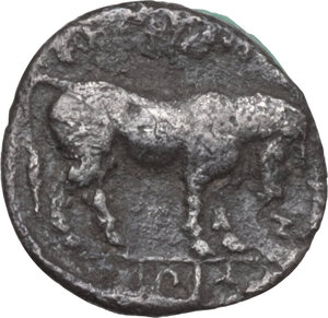 reverse: Selinos. AR Litra, 466-415 BC