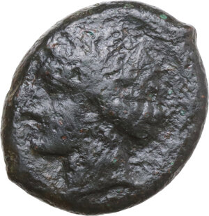 obverse: Solous. AE Hemilitron, c. 344-339 BC