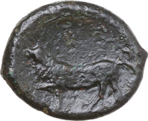 reverse: Solous. AE Hemilitron, c. 344-339 BC