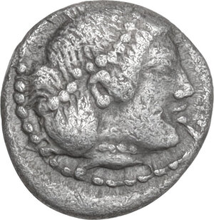 obverse: Syracuse. Hieron I (478-466 BC). AR Obol, c. 475-470 BC