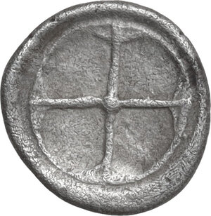 reverse: Syracuse. Hieron I (478-466 BC). AR Obol, c. 475-470 BC