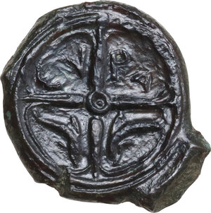 reverse: Syracuse. Second Democracy (466-405 BC). AE Hemilitron, c. 405-400 BC