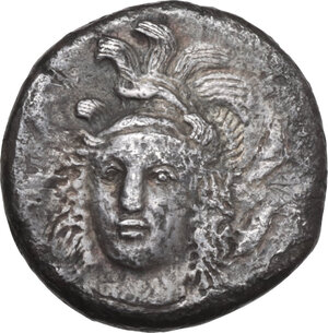 obverse: Syracuse. Dionysios I (405-367 BC). AR Drachm, 405-400 BC