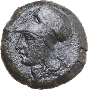 obverse: Syracuse. Dionysios I to Dionysios II. AE Hemilitron, c. 375-344 BC