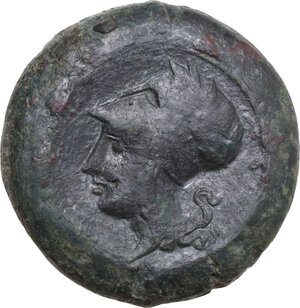 obverse: Syracuse. Dionysios I to Dionysios II. AE Drachm, c. 380 BC