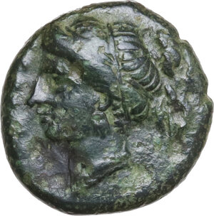 obverse: Syracuse. Timoleon and the Third Democracy (344-317 BC). AE 17 mm, c. 339/8-334 BC