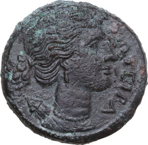 obverse: Syracuse. Agathokles (317-289 BC). AE 22 mm, c. 295-289 BC