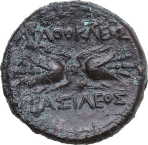 reverse: Syracuse. Agathokles (317-289 BC). AE 22 mm, c. 295-289 BC