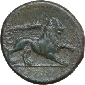 reverse: Syracuse. Agathokles (317-289 BC). AE 23 mm