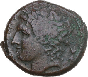 obverse: Syracuse. Hiketas (287-278 BC). AE 22 mm