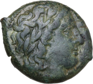 obverse: Syracuse. Hiketas II (287-278 BC). AE 23 mm