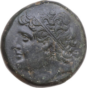 obverse: Syracuse. Hieron II (274-215 BC). AE 27 mm. 240-215 BC