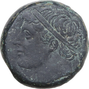 obverse: Syracuse. Hieron II (274-216 BC). AE 26 mm