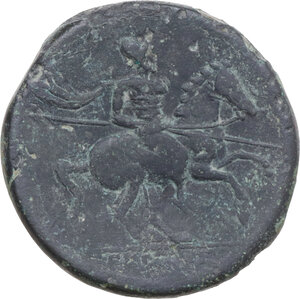 reverse: Syracuse. Hieron II (274-216 BC). AE 26 mm