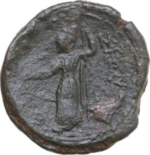 reverse: Syracuse. Roman Rule, after 212 BC. AE 23 mm