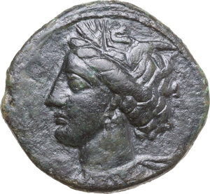 obverse: AE 19 mm, 300-264 BC