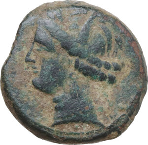 obverse: AE 19 mm, 300-264 BC