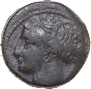 obverse: AE 18 mm, 300-264 BC