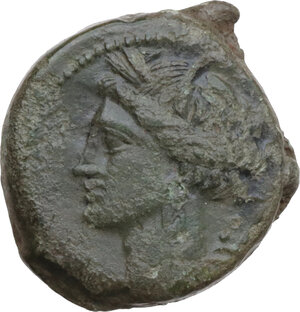 obverse: AE 23 mm, 300-264 BC