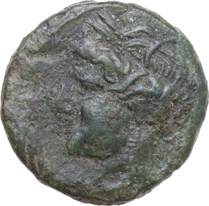 obverse: AE 21 mm, 218-201 BC