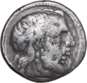 obverse: Kings of Macedon. AR Tetradrachm, Amphipolis mint, in the name and style of Philip II, c. 323-316 BC