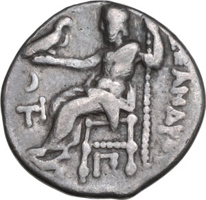 reverse: Kings of Macedon. AR Drachm in the name and type of Alexander III 