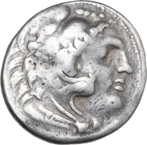 obverse: Kings of Macedon. AR Tetradrachm in the name and type of Alexander III 