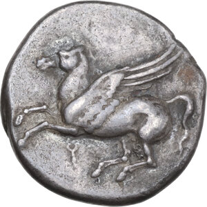 obverse: Corinthia, Corinth. AR Stater, 375-300 BC