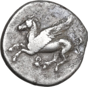 obverse: Corinthia, Corinth. AR Stater, c. 400-285 B.C