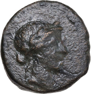 obverse: Phrygia, Eumeneia. AE 14.5 mm, Phrygia, Eumenea (as Fulvia) mint, Pseudo-autonomous issue, Republican time (c. 41/40 BC). Zmertorix, son of Philonides, magistrate