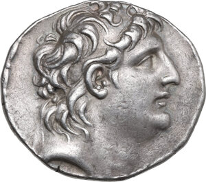 obverse: Seleucid Kings. Antiochos VII Euergetes (Sidetes) (138-129 BC). AR Tetradrachm. Antioch on the Orontes mint