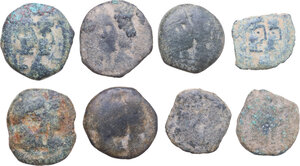 obverse: Nabatea. Lot of 8 (eight) AE units