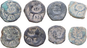 reverse: Nabatea. Lot of 8 (eight) AE units